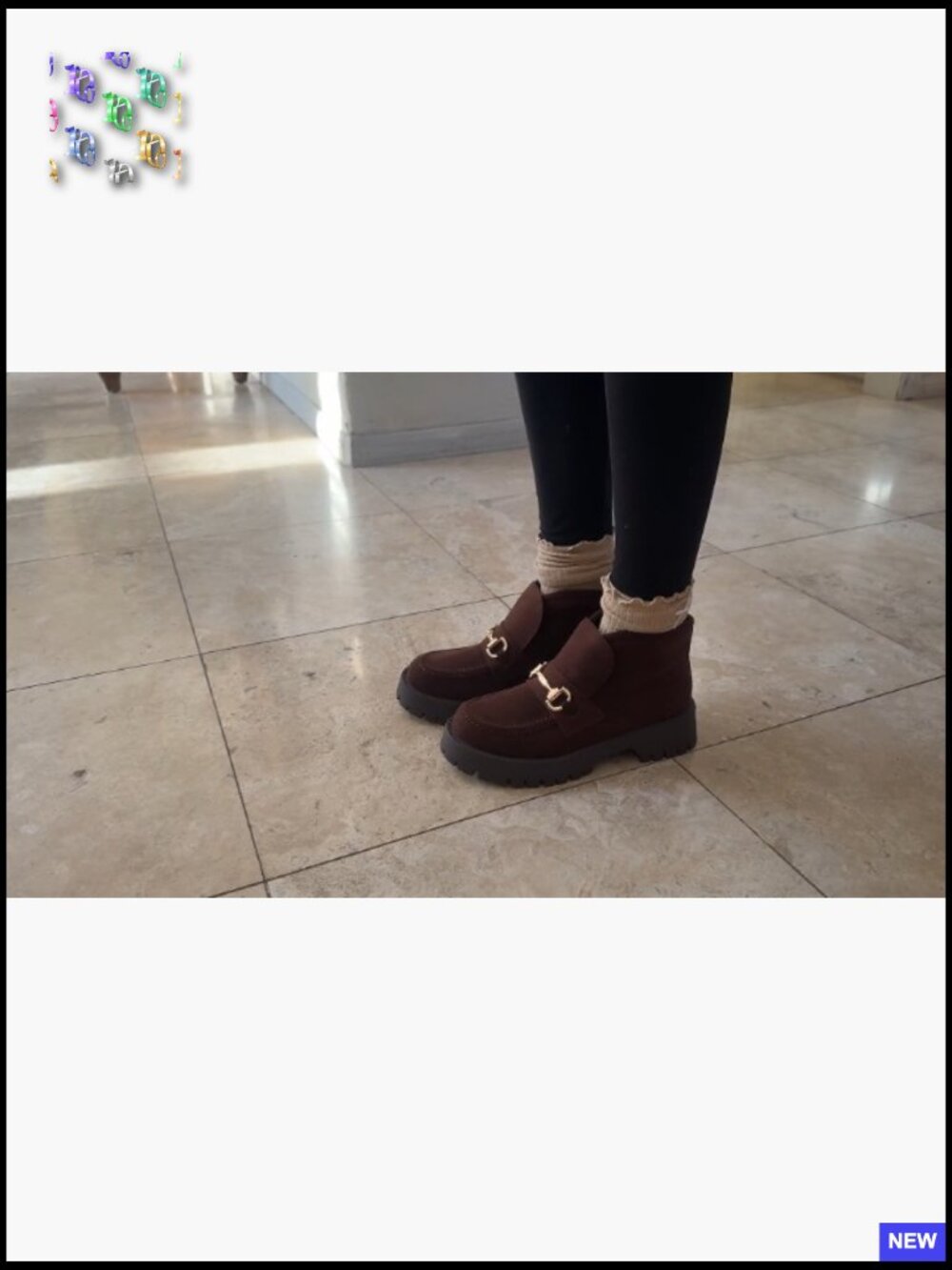 Chunky Heel Platform Ankle Boots Slip On Round Toe Short Booties Fall Winter - Picture 7 of 7